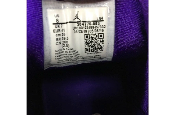 7 ALLEN 304775-053 AIR RETRO JORDAN 304775-053 RAY BUCKS 1203